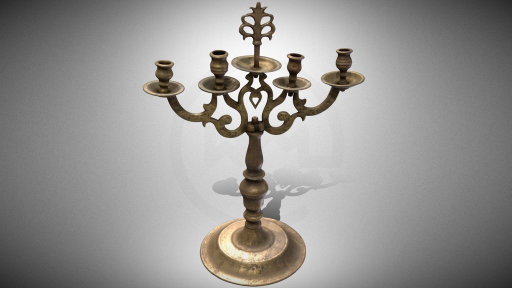 Candlestick for four candles