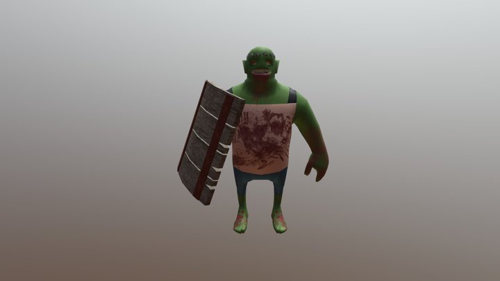 Butcher Goblin 3D Model