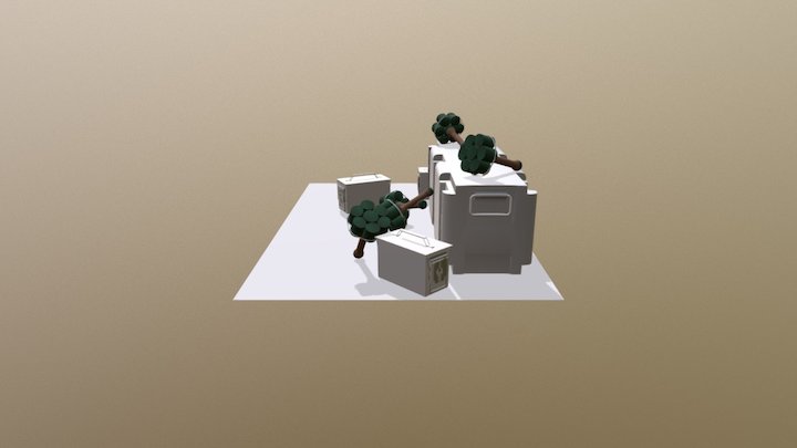 Armamento de Guerra 3D Model