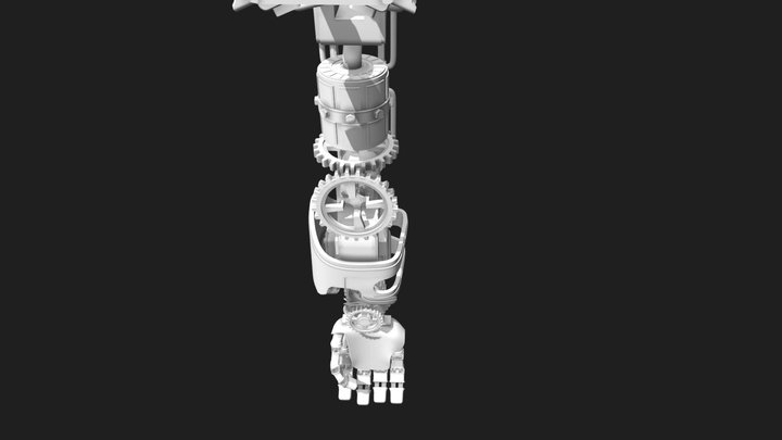 Mecha Arm 3D Model