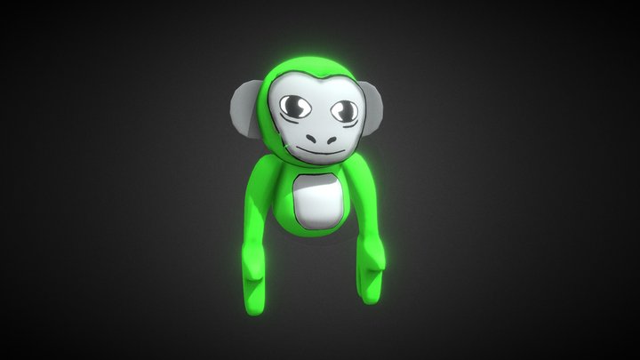 Kong VR MakeShip Plush 3D Model
