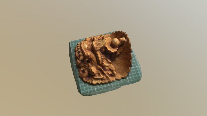 Carlos Indonesian Mask 3D Model