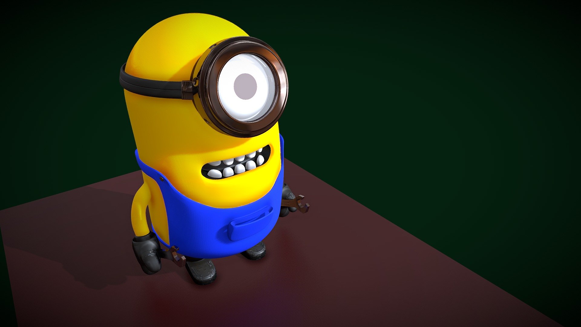 Minion Download Free 3d Model By Pedrotwokey Pedro Ty15 [fa9bfba] Sketchfab