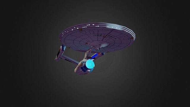 Constitution Class 3D Model