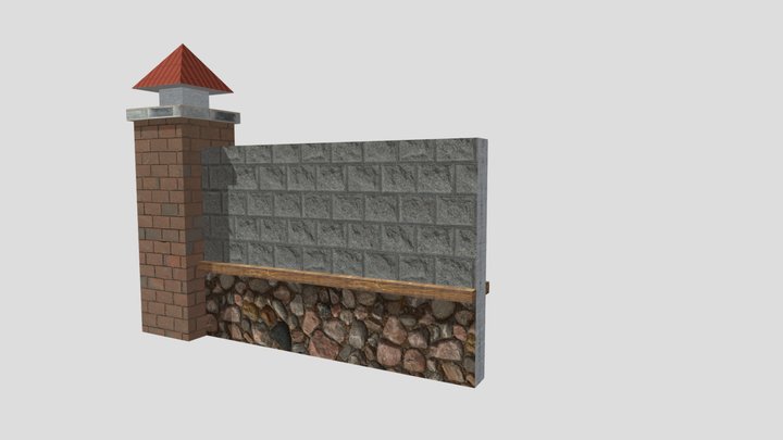 Wall 3D Model