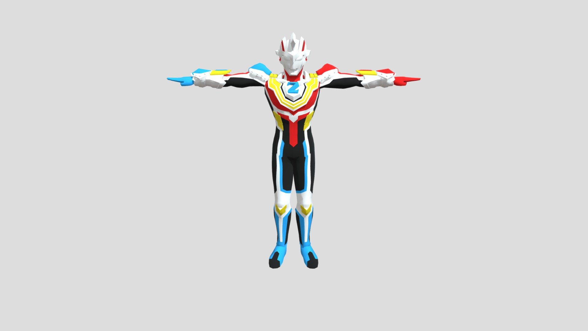 ULTRAMAN Z SIGMA BREASTER 3d model - 3D model by 3dmodelxenion [fa9f477 ...