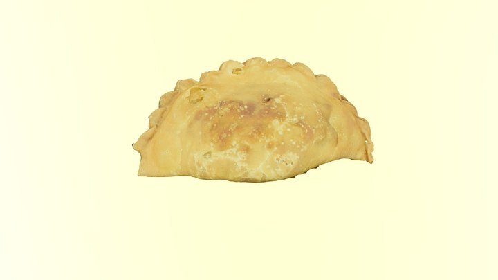 Curry Puff 3D Model