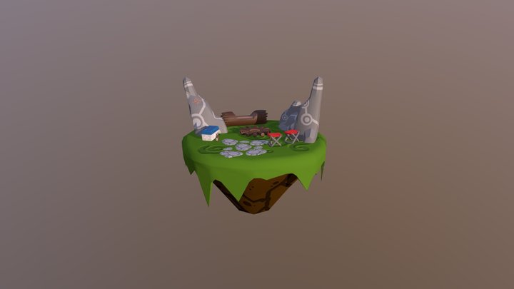 Mystic Camp 3D Model