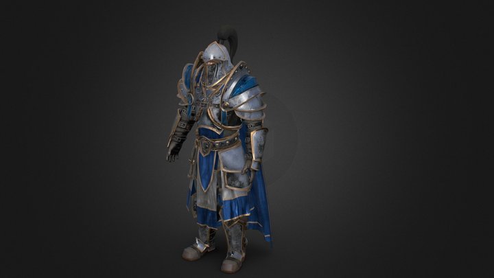 Soldier Light 3D Model