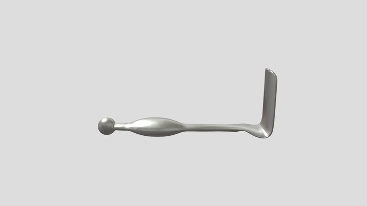 Large Scoop Tool 3D Model