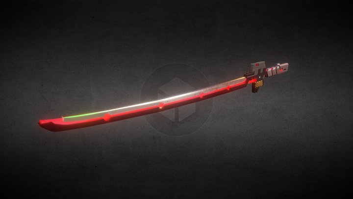 Espada Sci Fi (2) 3D Model