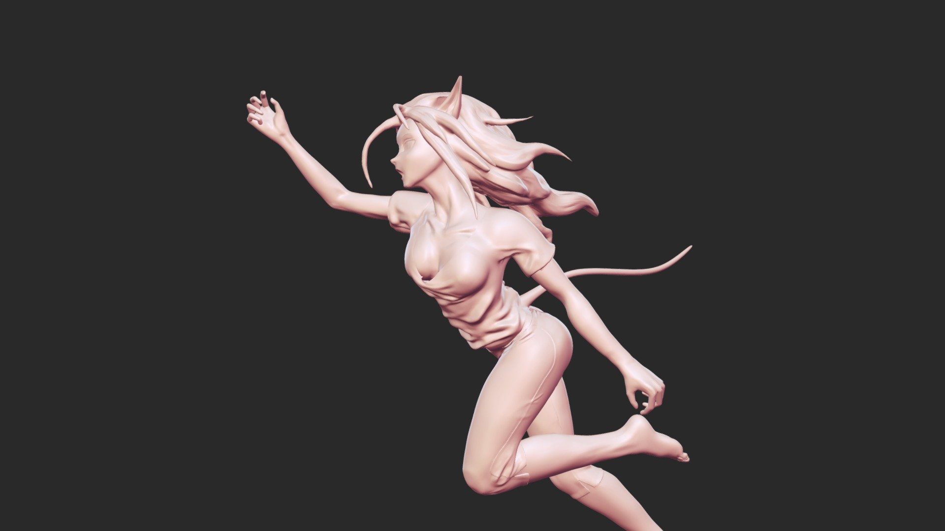 catgirl figurine