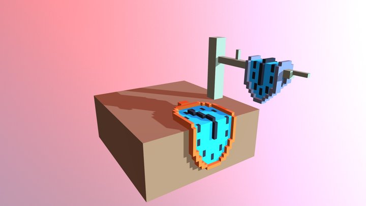 Relojes de Dalí 3D Model