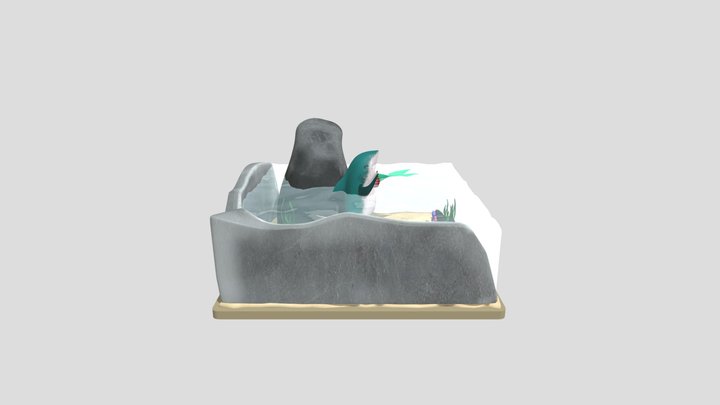 The Little Mermaid has been eaten :0 3D Model