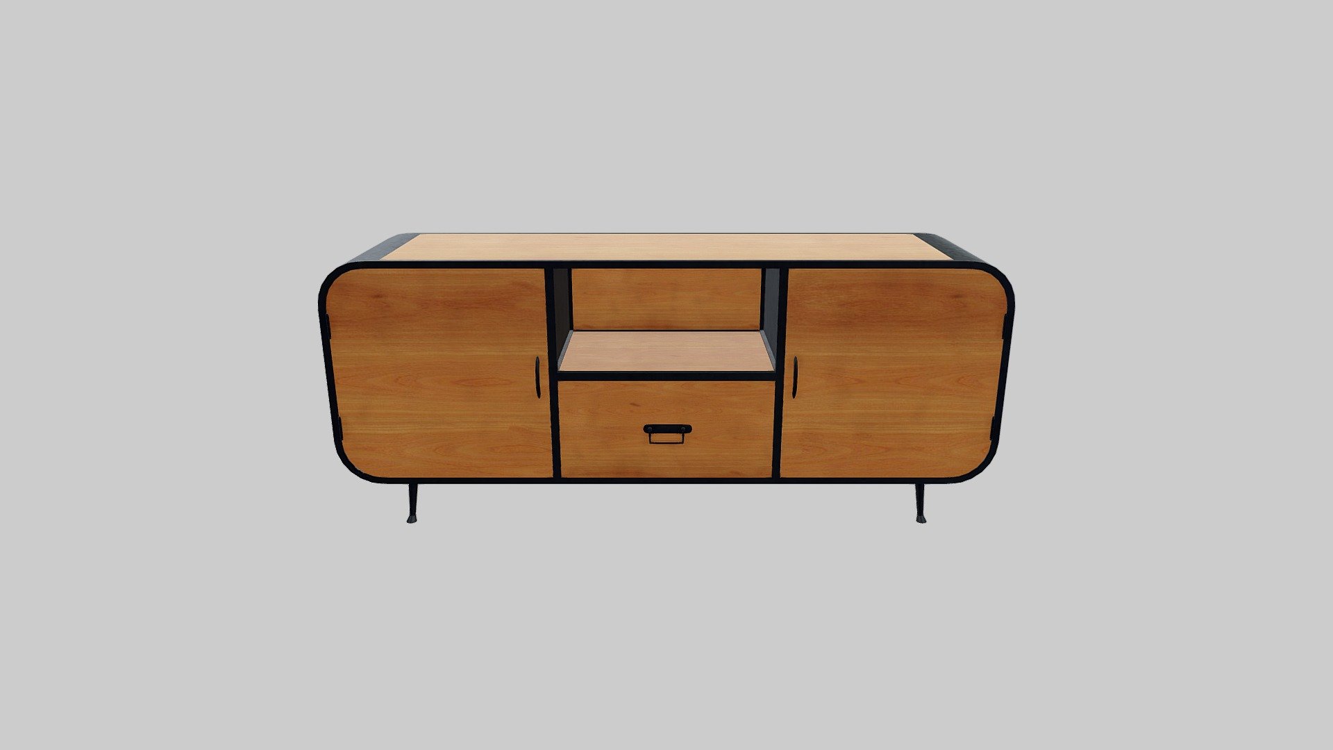 TV Meubel Mundra Mango — Sketchfab embed 3D viewer