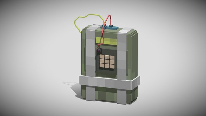 C4 Heist - Package 3D Model
