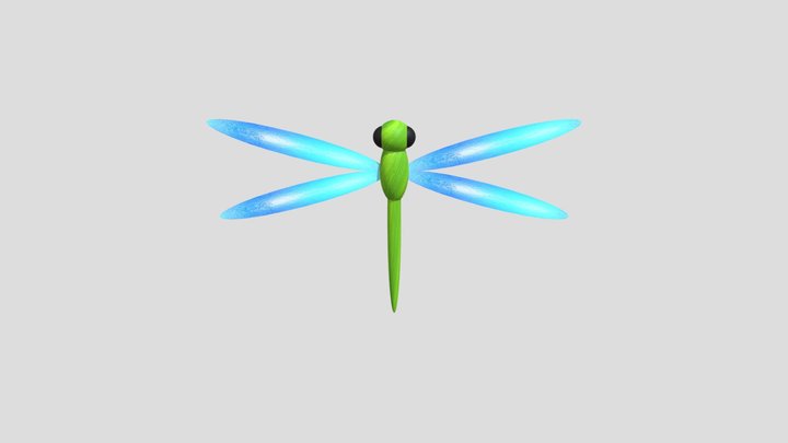 Dragonfly 3D Model