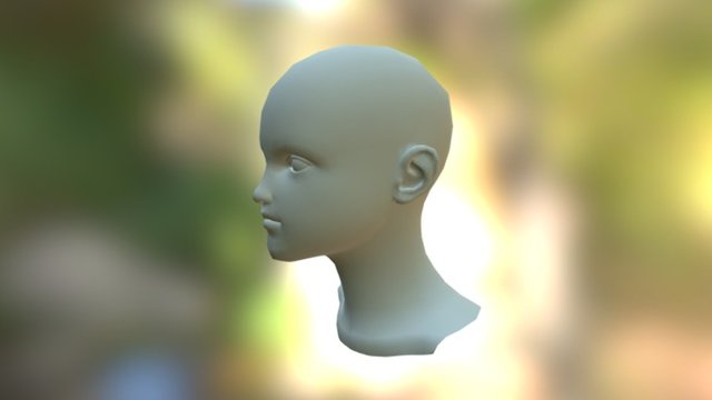 Head-obj 3D Model