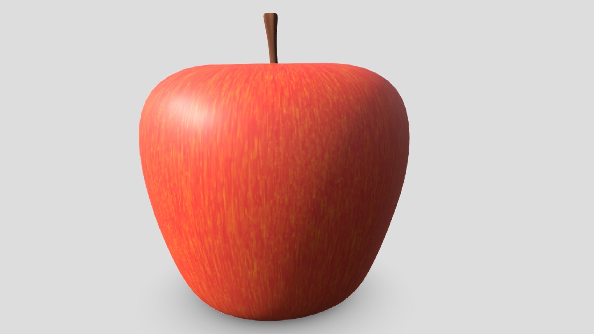 low poly apple - FREE
