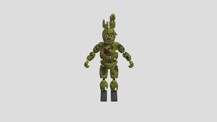 I6NIS springtrap 3D Model