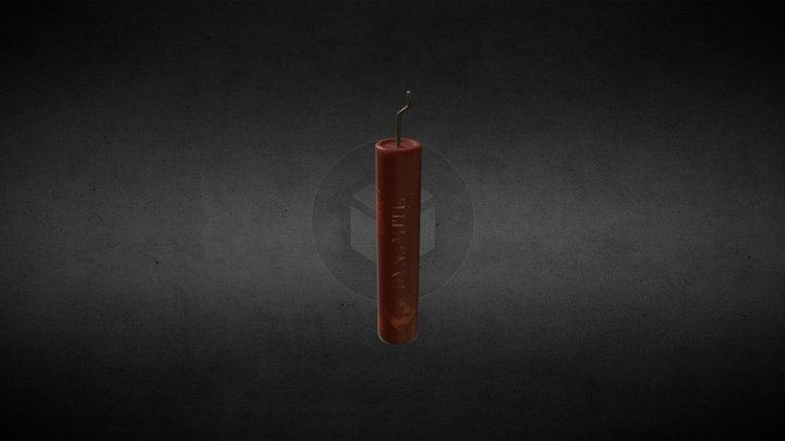 Dynamite stick – Gratis 3D-model STL