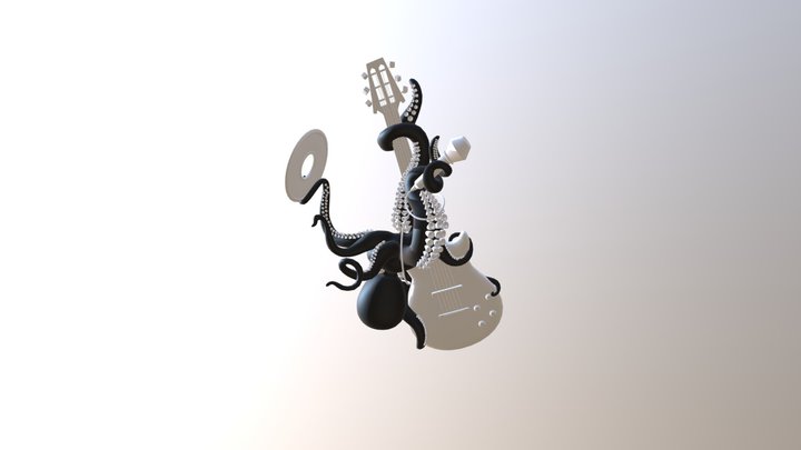 Guitar Transfer 3D Model