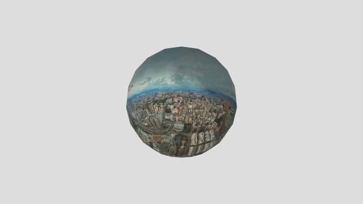 King's Park High Level Service Reservoir skybox 3D Model