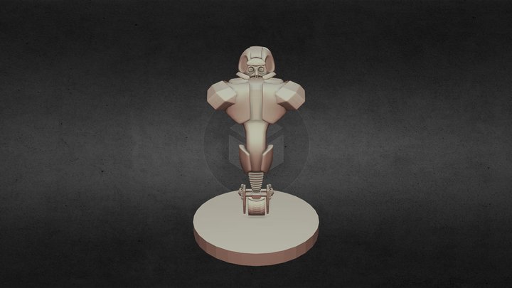 WIP Model Compulsory 2 3D Model