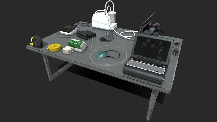 Medical Supplies Collection 2 #1 3D Model