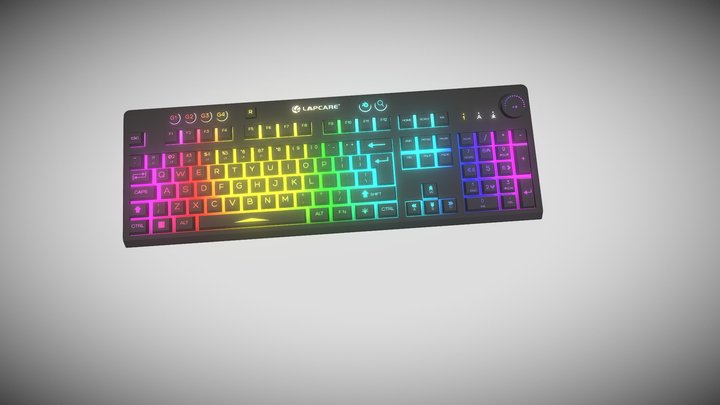 LPCARE KEY BOARD – Modelo 3D gratuito STL
