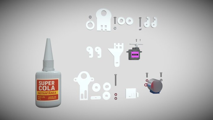 Egg Bot - Passo 3 – Kostenloses 3D-Modell STL