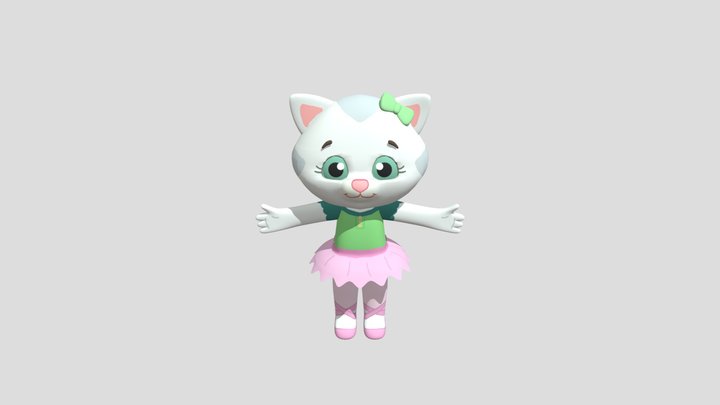 Katerina Kittycat 3D Model