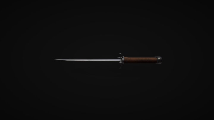 Dishonored: Folding Blade 3D Model