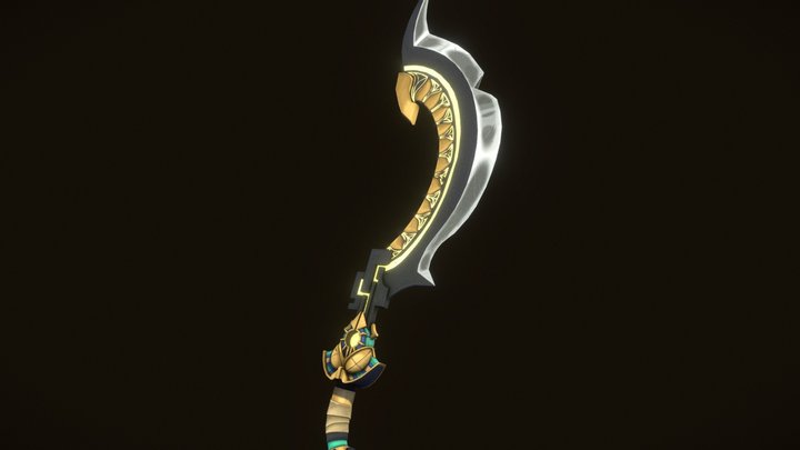 [Student Work] Mystic Khopesh 3D Model