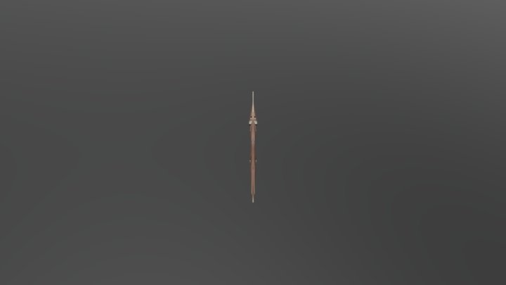 Aetherian Sword 3D Model