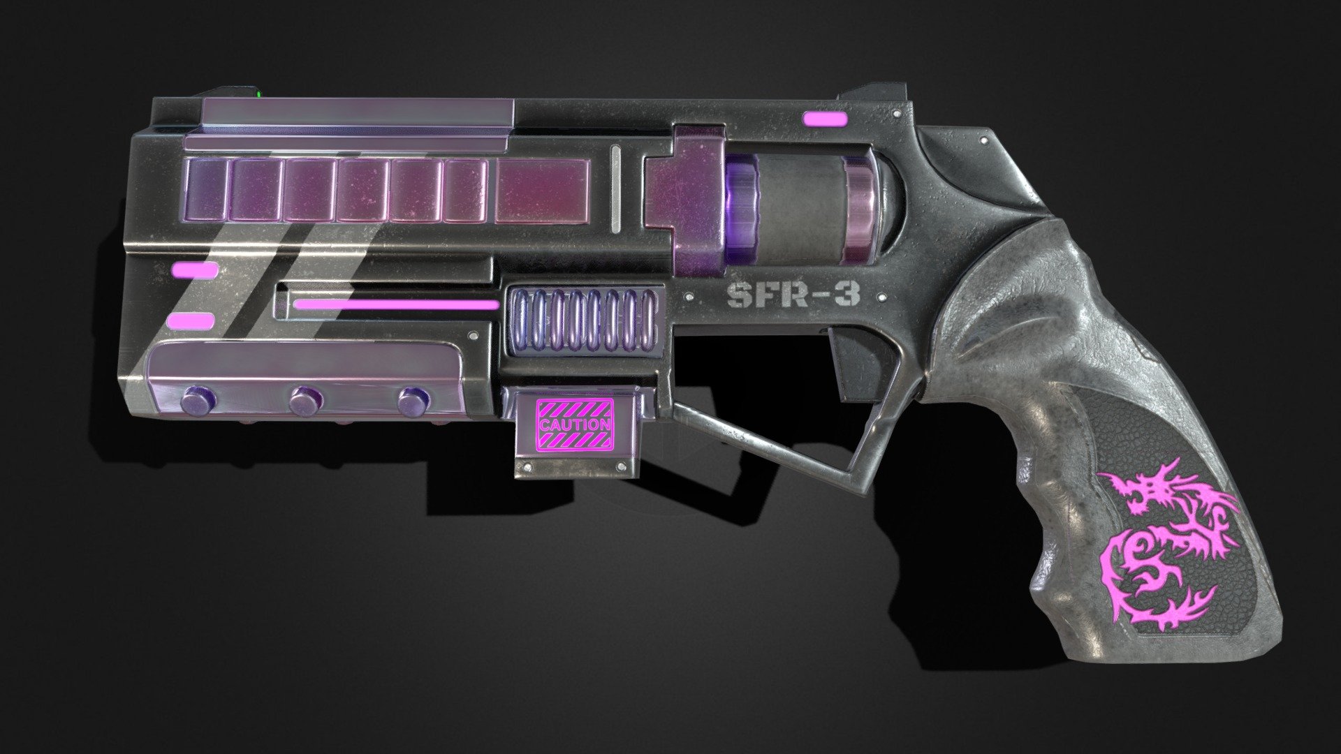 SF Revolver 3 - Buy Royalty Free 3D model by Rzyas [faa9976 ...
