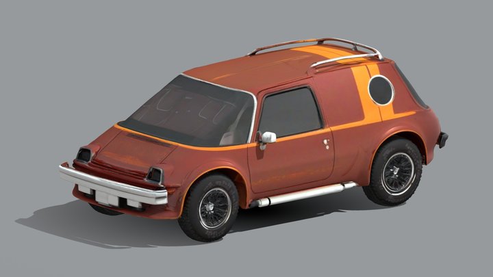 AMC Pacer Wagon (Meshy AI)