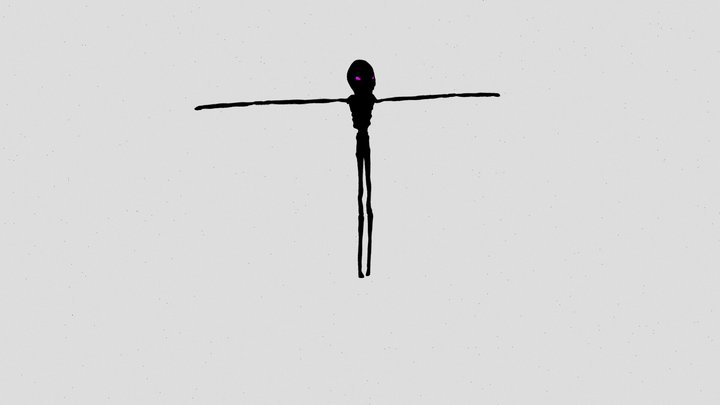 enderman 3D Model