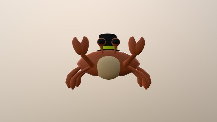 Crab (Senior Snippy) 3D Model
