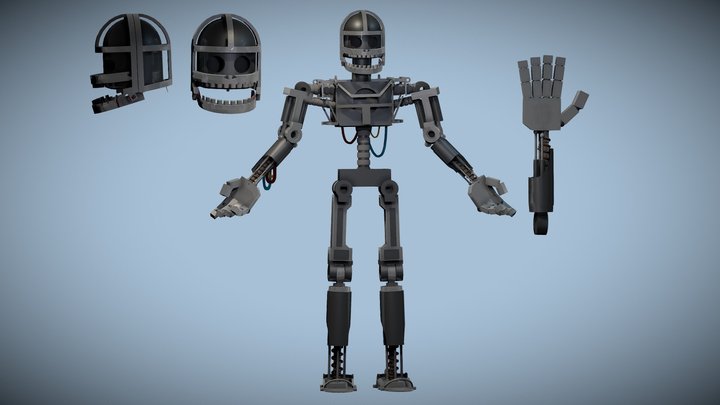 RETRIX inturnal chassis 3D Model