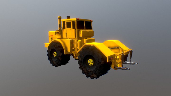 Vehicle Rigged 3D Model