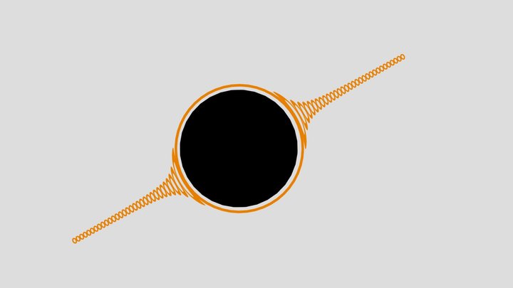 ₿lack Hole Stylised Art
