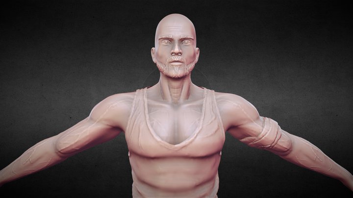 Character sculpture 3D Model