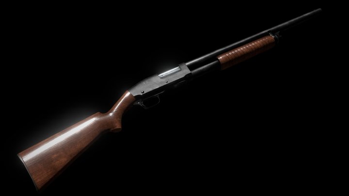 Remington Model 31 3D Model