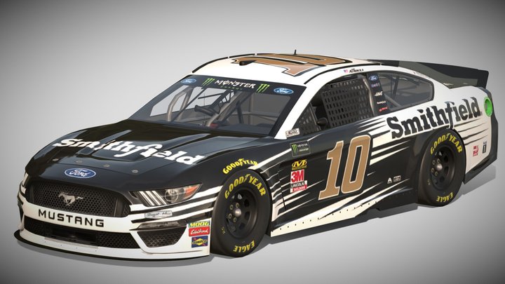 2019 Ford Mustang NASCAR – Modelo 3D gratuito STL