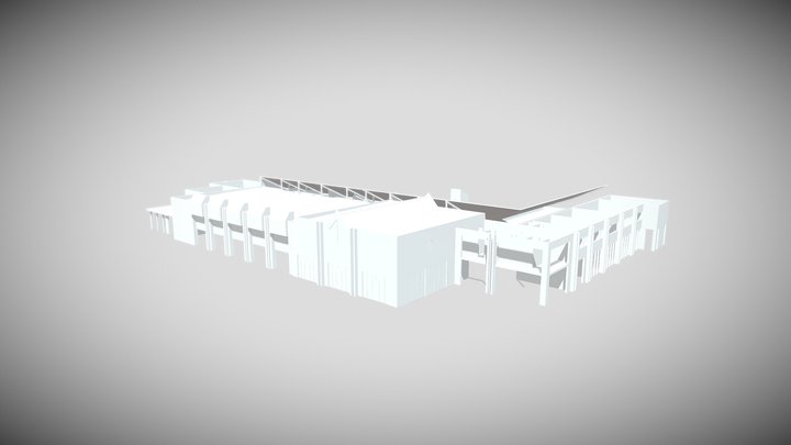 Centre Boris Vian project V0 3D Model