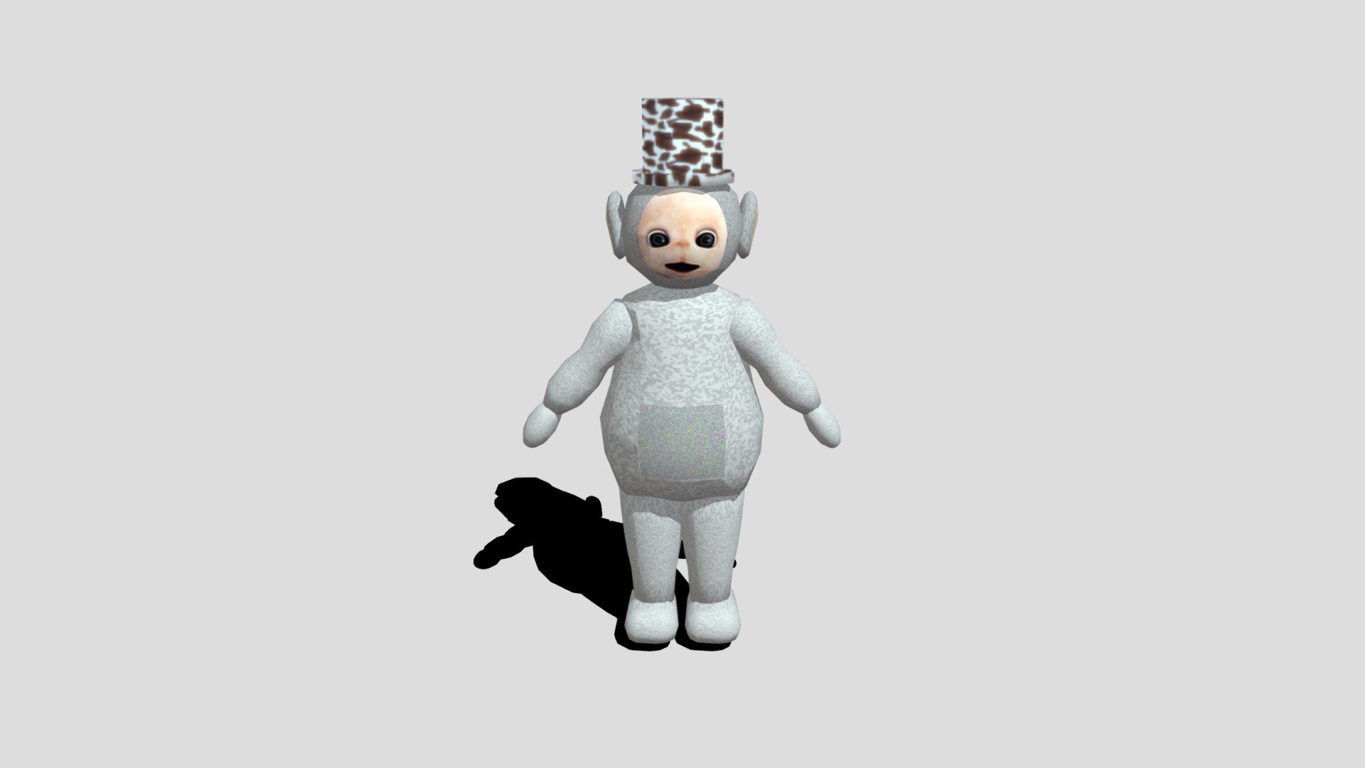 white tubby slendytubbies 2d