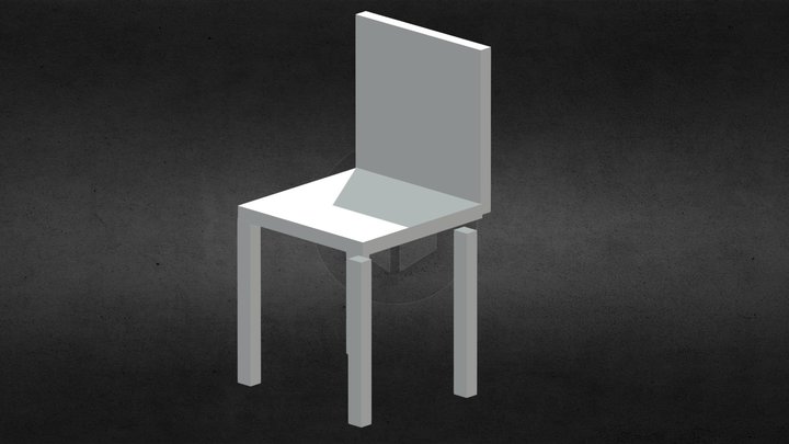 644230061Woodenchair_model 3D Model