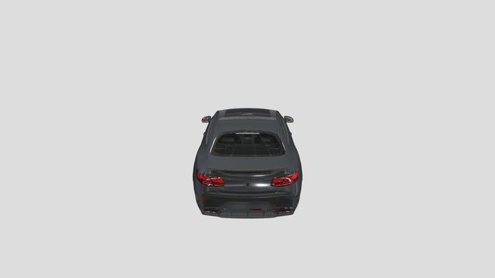 Mercedes-Benz_s63_Coupe_Brabus_800 3D Model