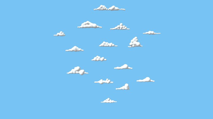 cloud 3D Model
